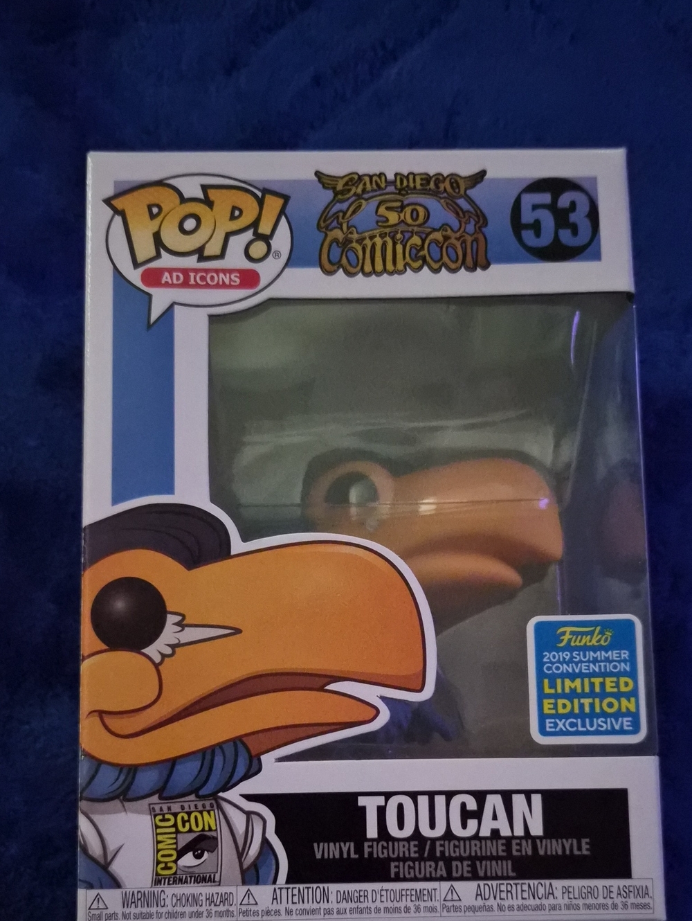 Funko Pop! Orange Toucan Vinyl Figure - Limited Edition